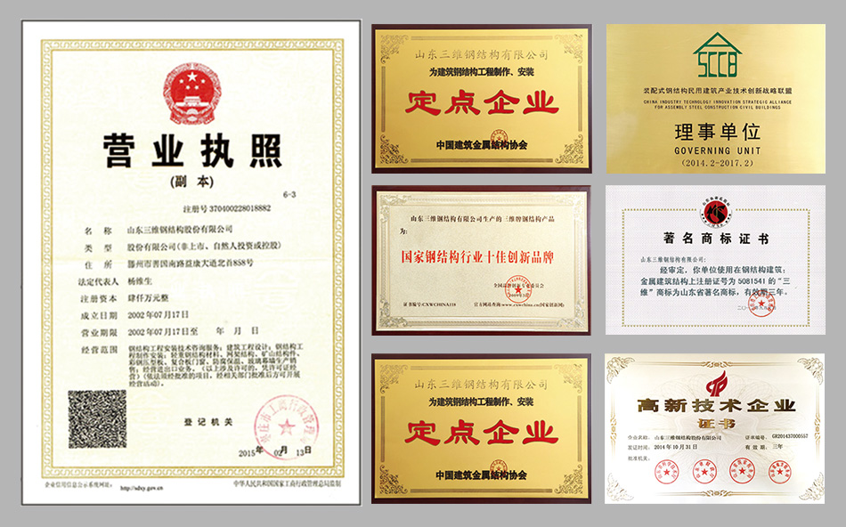 emc易倍获得的荣誉资质